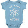 up and atom funny chemistry Baby Onesie