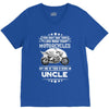 Motorcycles Uncle V-Neck Tee