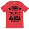 Super Cool Pop Pop Of A Freaking Awesome Grandson T-Shirt