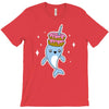 narwhal donuts cute unicorn sweet cool awesome T-Shirt