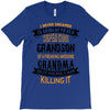 Super Cool Grandson Of A Freaking Awesome Grandma T-Shirt