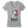 Supreme Leader Un, Kim Jong Un Parody Women's V-Neck T-Shirt