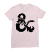 dungeons and dragons Ladies Fitted T-Shirt