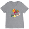 Vans Floral V-Neck Tee