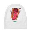 cool hotdog Baby Beanies