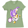 majin boo Ladies Fitted T-Shirt