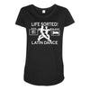 ballroom dancing Maternity Scoop Neck T-shirt