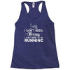 just need to go running Racerback Tank