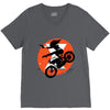 black attack V-Neck Tee