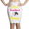 my pitbull is a sweetheart Pencil Skirts