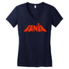 fania records Women's V-Neck T-Shirt