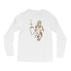 marilyn monroe machine gun gangster 100% cotton Long Sleeve Shirts