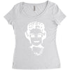 queen bee elizabeth 3d glasses Women's Triblend Scoop T-shirt