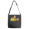 peanut inside Adjustable Strap Totes