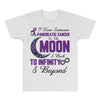 i love someone with pancreatic cancer to the moon &amp; back to infınıty All Over Men's T-shirt
