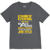 chief cook because badass miracle worker isn't an official job title V-Neck Tee