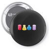 chemistry shot glasses Pin-back button