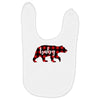 baby christmas bear Baby Bibs