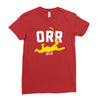 bobby orr Ladies Fitted T-Shirt