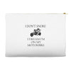motorbike i don't snore biker's biker Accessory Pouches