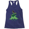 platform in the clouds Racerback Tank