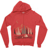 night in the forest Zipper Hoodie