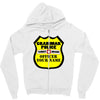 grammar police customizable Zipper Hoodie