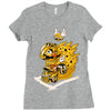 wario Ladies Fitted T-Shirt