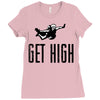 get high Ladies Fitted T-Shirt