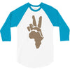 peace to africa 3/4 Sleeve Shirt