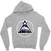 Mountain Triangle Zipper Hoodie