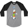 mid air disintegrated 3/4 Sleeve Shirt