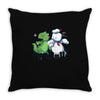 mallow titan Throw Pillow