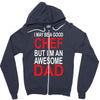 awesome chef dad Zipper Hoodie