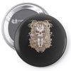halloween skull Pin-back button