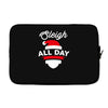 sleigh all day Laptop sleeve