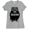 mansulation Ladies Fitted T-Shirt