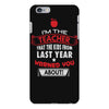 funny teacher iPhone 6/6s Plus Case