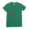 bruiser brody wrestling legend 80s wrestler fan Ladies Fitted T-Shirt