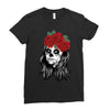 Skull Girl Ladies Fitted T-Shirt