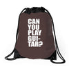 can you play guitar can you fuck Drawstring Bags