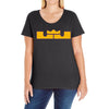 King Lebron Ladies Curvy T-Shirt