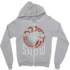 snow Zipper Hoodie