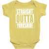 straight outta yorkshire Baby Onesie