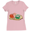 blt together forever Ladies Fitted T-Shirt