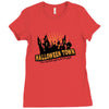 halloween town Ladies Fitted T-Shirt