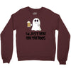 i'm just here for the boos Crewneck Sweatshirt
