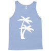 palm tree sticker vinyl decal tropical island beach ocean wall car win Tank Top