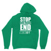 stop snow pression end winter funny Hoodie