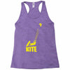 kite kitesurfen kiteboarden fun extremsport top Racerback Tank